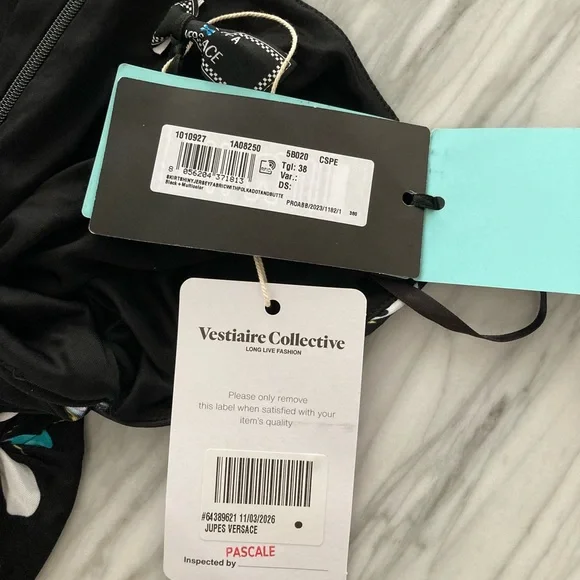 Versace x Dua Lipa Polka Dot Butterfly Knotted Midi Skirt IT38 XS NWT - Picture 5 of 8